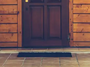 Wooden panel door